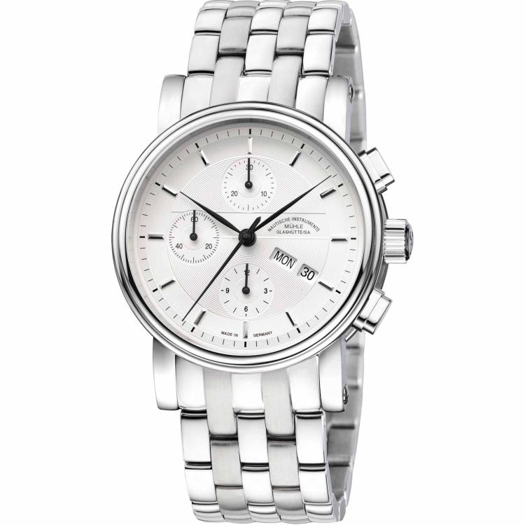 Unisex, Automatik,  Mühle Glashütte Teutonia II Chronograph 