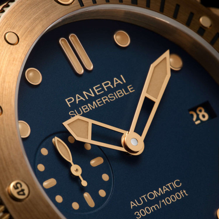 Panerai Submersible Bronzo Blu Abisso - Bild 4 