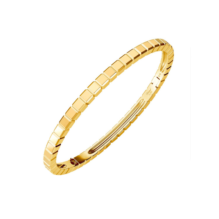 Gelbgold, Armschmuck,  Chopard Ice Cube Pure Armreif 