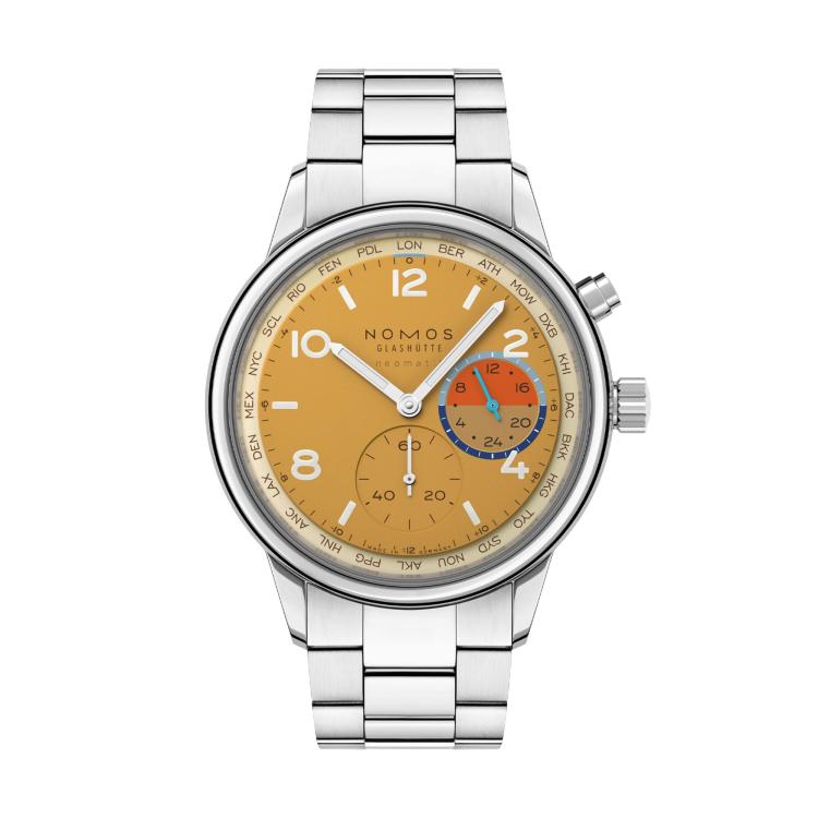 Unisex, Automatik,  NOMOS Glashütte Club Sport Neomatik Weltzeit Dune 