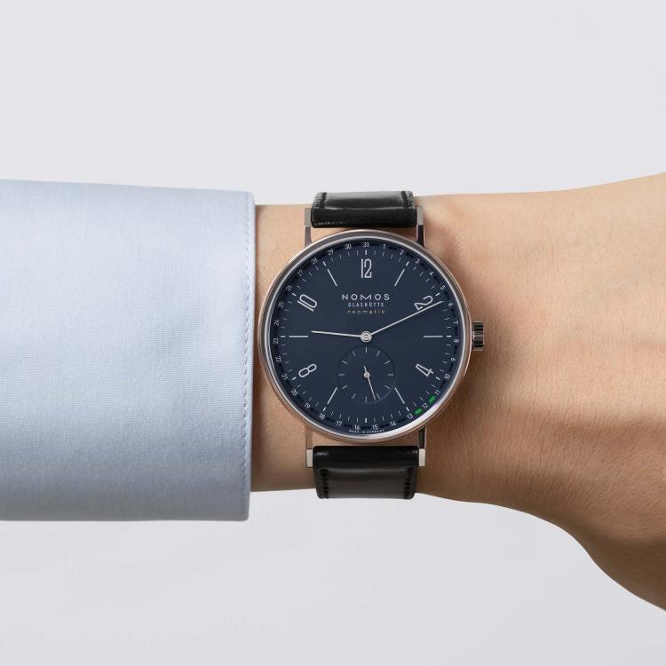 NOMOS Glashütte Tangente neomatik 41 Update nachtblau - Bild 5 