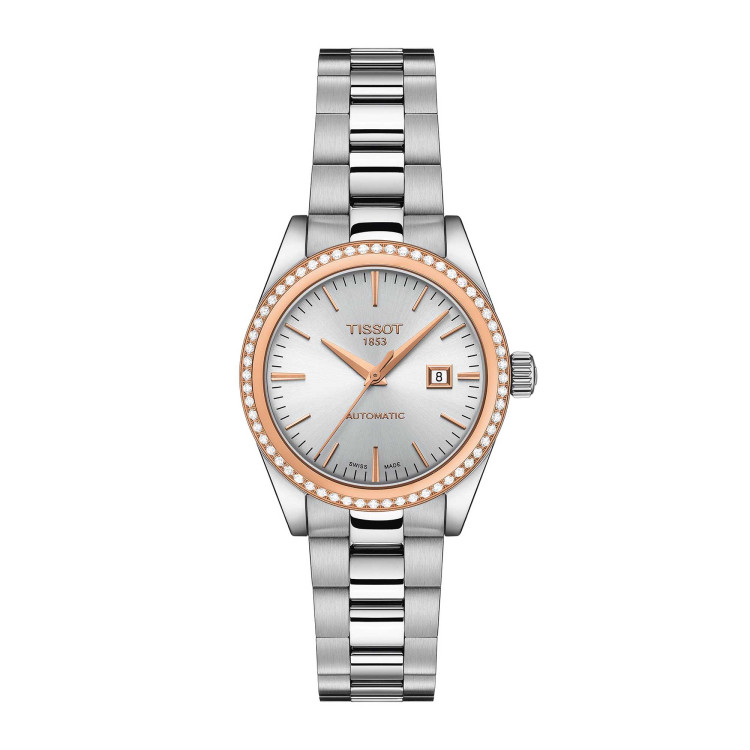 Automatik, Damenuhr,  Tissot T-My Lady Automatic 18K Gold 