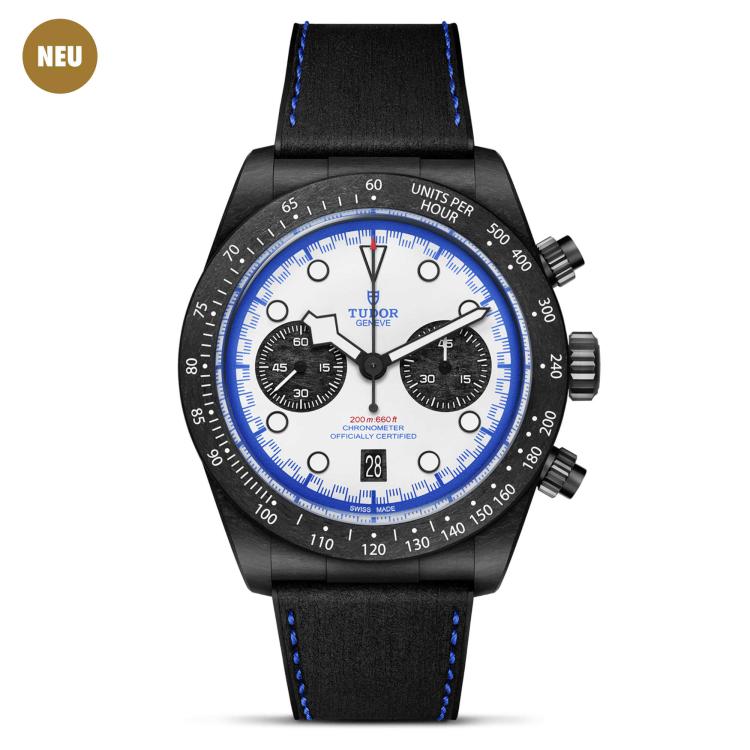 Herrenuhr, Automatik,  TUDOR Black Bay Chrono „Carbon 25“ 