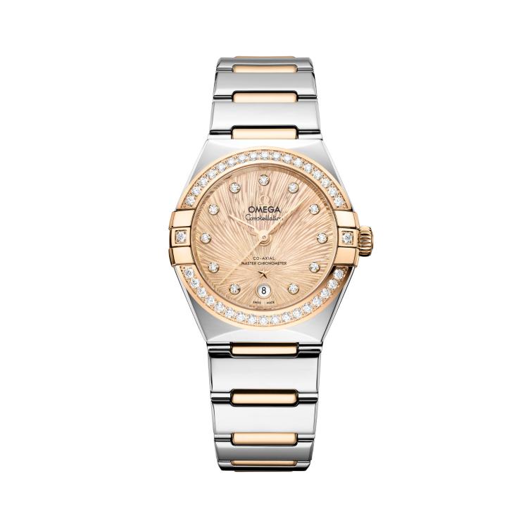 Damenuhr, Automatik,  Omega Constellation 