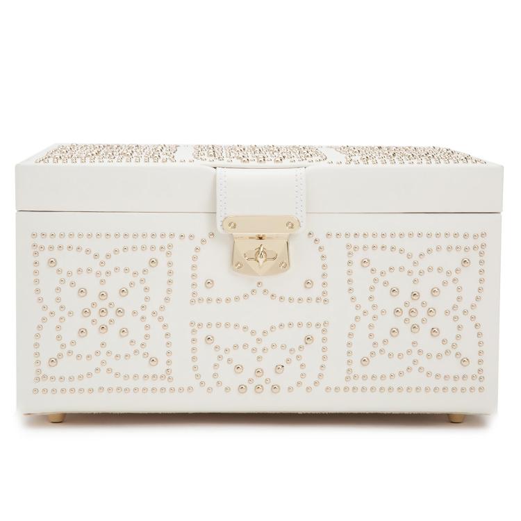  WOLF Marrakesh Medium Jewellery Box Cream 