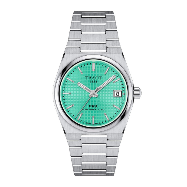 Automatik, Damenuhr- und Herrenuhruhr,  Tissot PRX Powermatic 80 35mm 