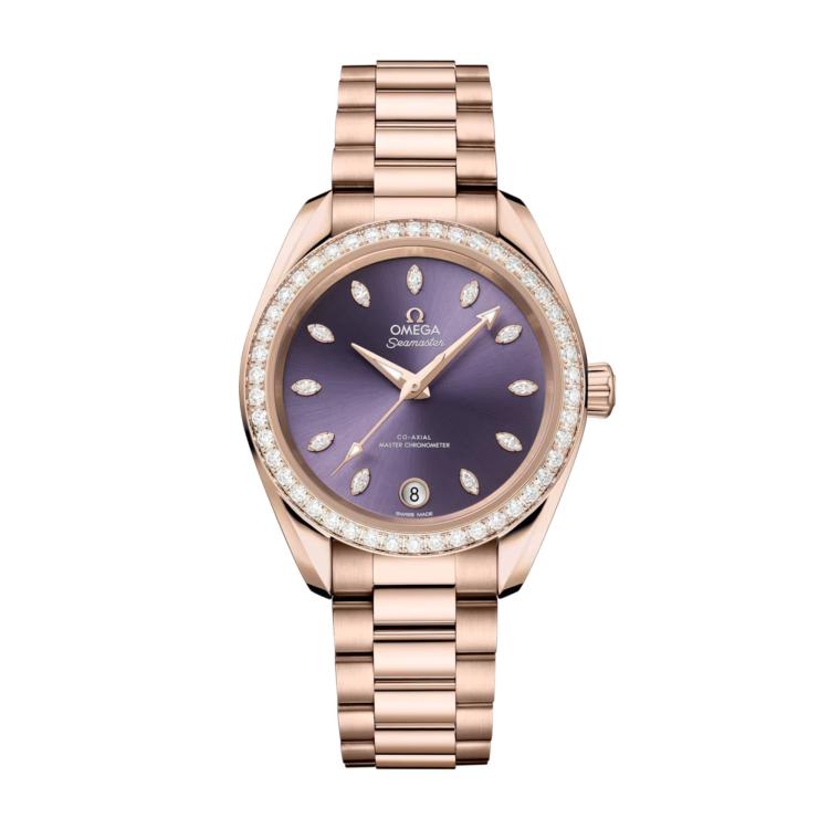 Damenuhr, Automatik,  Omega Seamaster Aqua Terra Shades 