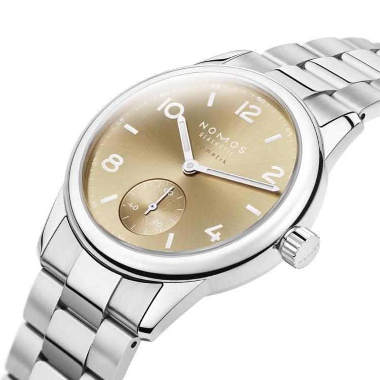 NOMOS Glashütte Club Sport Neomatik 34 Gold - Bild 3 