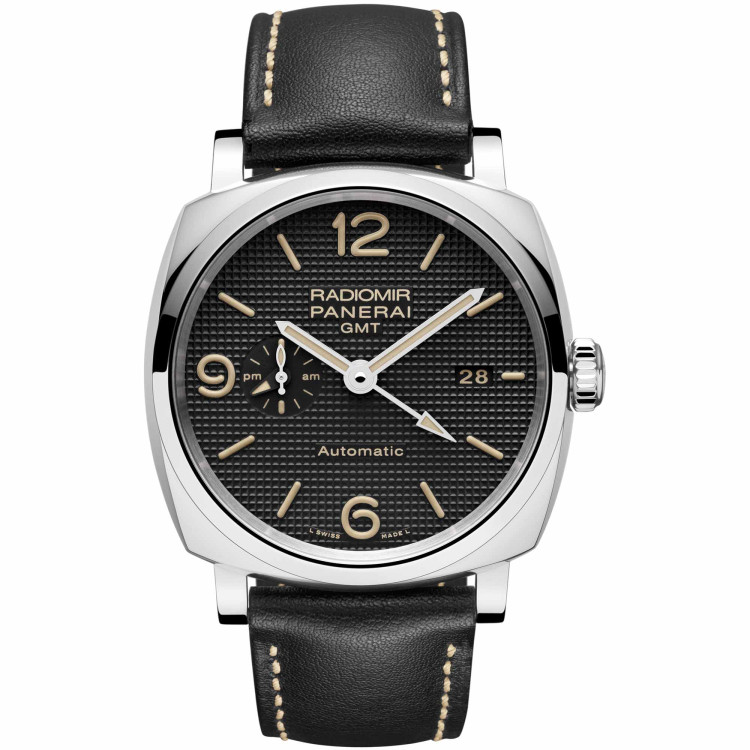 Automatik, Herrenuhr,  Panerai Radiomir 1940 3 Days GMT Automatic Acciaio 