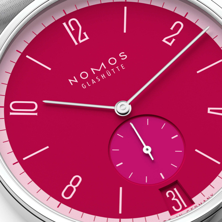 NOMOS Glashütte Tangente 38 Datum Chili  - Bild 4 