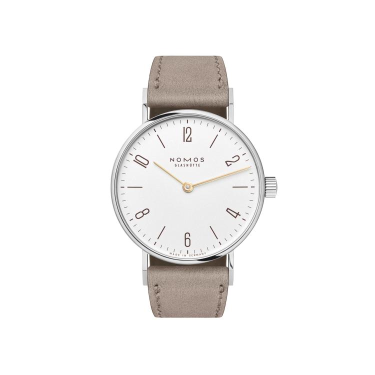 Damenuhr, Handaufzug,  NOMOS Glashütte Tangente 33 Duo 