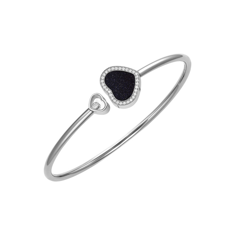 Armschmuck, Weißgold,  Chopard Happy Hearts Armreif 