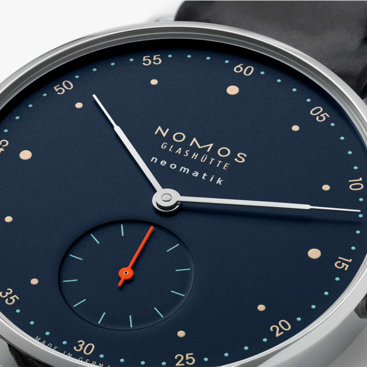 NOMOS Glashütte Metro neomatik nachtblau - Bild 4 