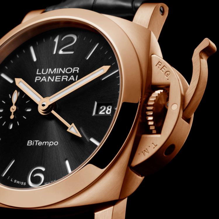 Panerai Luminor Quaranta BiTempo Goldtech™ - Bild 3 