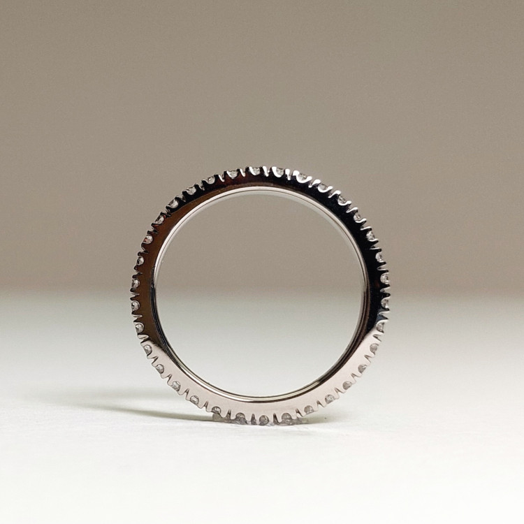 Jochen Pohl JOCHEN POHL Ring 750/-WG Diamanten im Brillantschliff G IF 0,81 ct RW 54,5 - Bild 3 