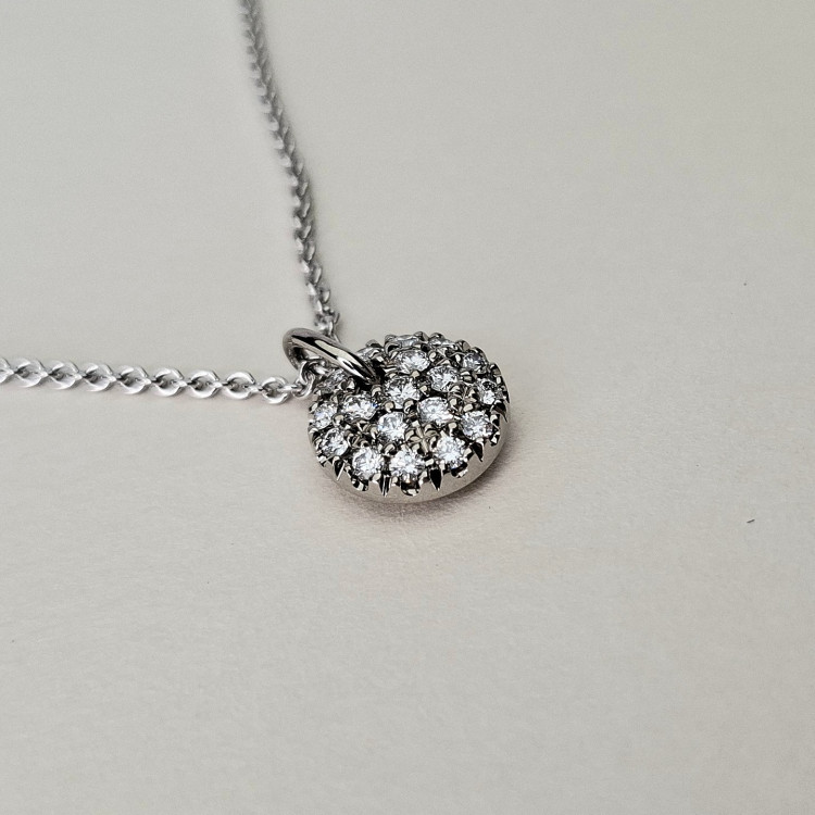 Jochen Pohl JOCHEN POHL Kette 750/-WG Diamanten im Brillantschliff G IF 0,34 ct - Bild 3 