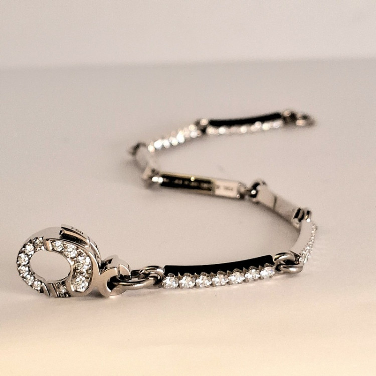 Jochen Pohl JOCHEN POHL Armband 750/-WG Diamanten im Brillantschliff G IF 1,97 ct 17,4 cm - Bild 3 