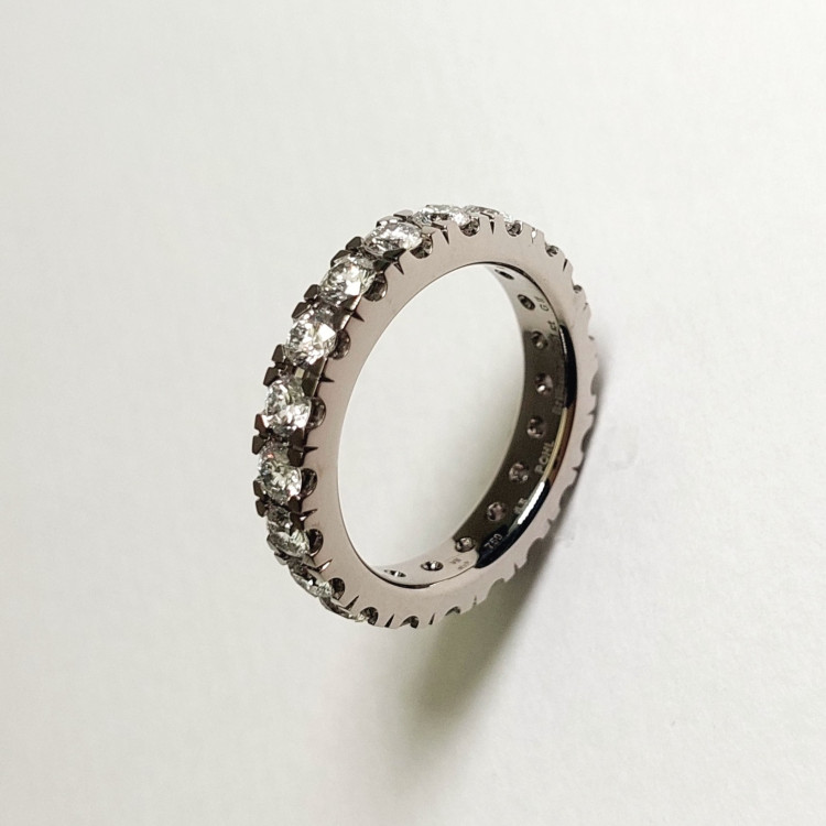 Ringe, Weißgold,  Jochen Pohl JOCHEN POHL Ring 750/-WG Diamanten im Brillantschliff G IF 2,51 ct RW 57,5 