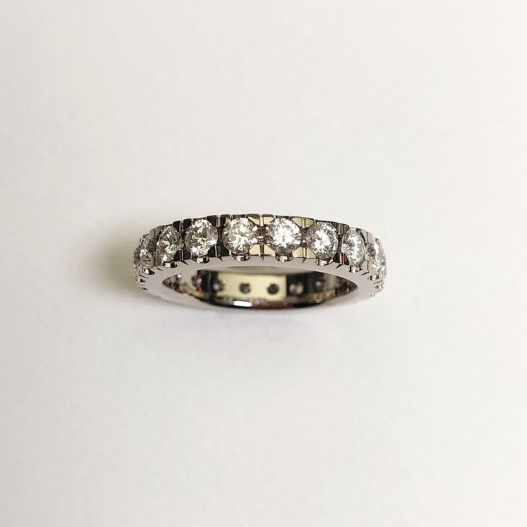 Jochen Pohl JOCHEN POHL Ring 750/-WG Diamanten im Brillantschliff G IF 2,51 ct RW 57,5 - Bild 3 