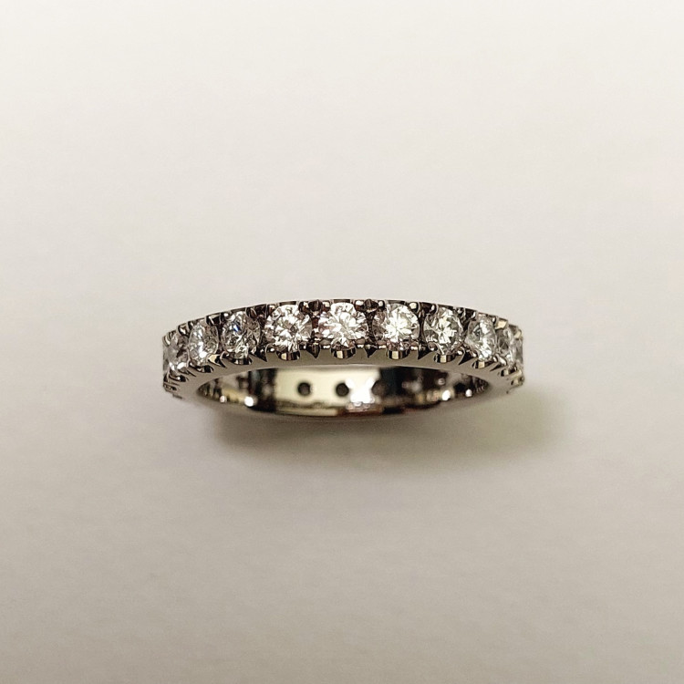 Jochen Pohl JOCHEN POHL Ring 750/-WG Diamanten G IF 1,68ct RW 54 - Bild 3 