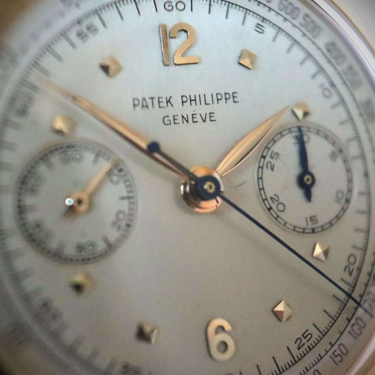 Patek Philippe Patek Philippe Handaufzug Chronograph Gelbgold - Bild 3 