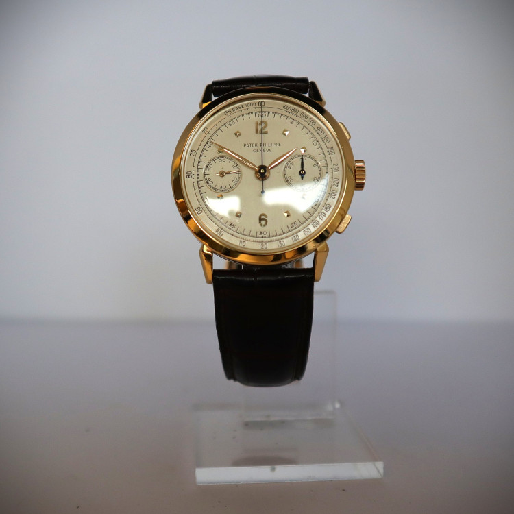 Patek Philippe Patek Philippe Handaufzug Chronograph Gelbgold - Bild 5 