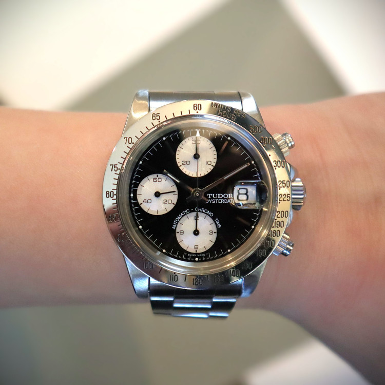 Automatik,  TUDOR Tudor Prince "Big Block" Chronograph 