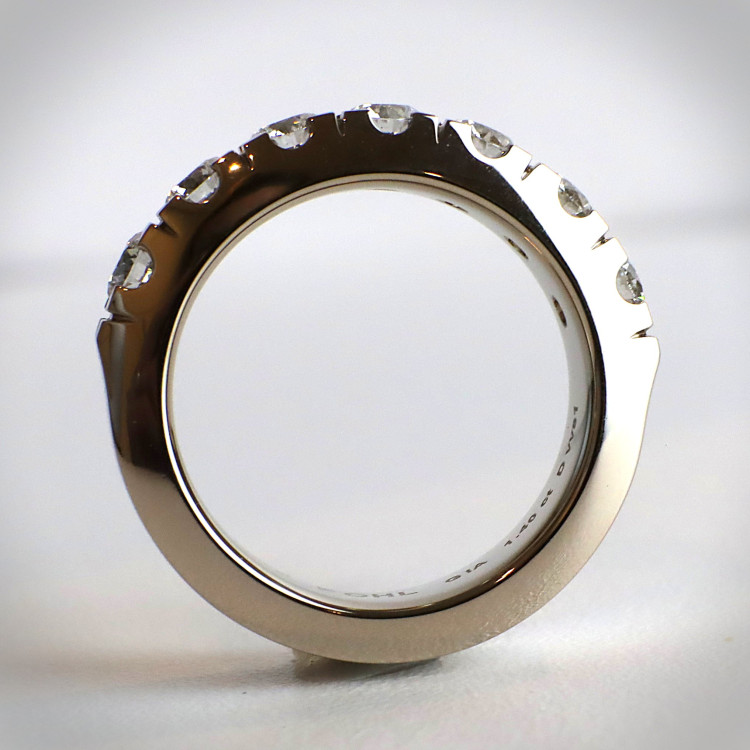 Jochen Pohl JOCHEN POHL Ring 750/- WG Diamanten im Brillantschliff D VVS1 1,40ct RW. 55 - Bild 3 