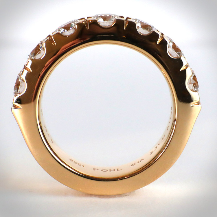 Jochen Pohl JOCHEN POHL Ring 750/- RG Diamanten im Brillantschliff D VVS2 2,31ct RW. 55 - Bild 3 