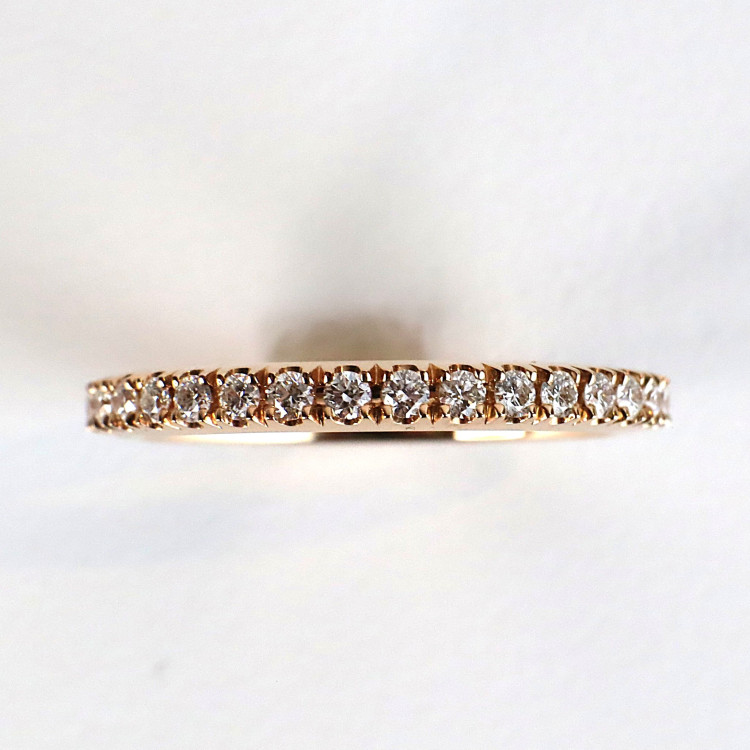 Jochen Pohl JOCHEN POHL Ring 750/- RG Diamanten im Brillantschliff G IF 0,56 ct RW 54,5 - Bild 4 