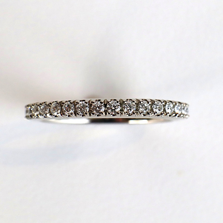 Jochen Pohl JOCHEN POHL Ring 750/- WG Diamanten m Brillantschliff G IF 0,55 ct RW 54,5 - Bild 4 