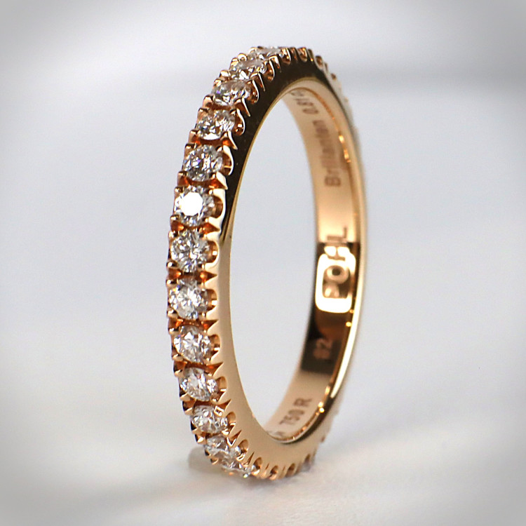 Ringe,  Jochen Pohl JOCHEN POHL Ring 750/-RG Diamanten im Brillantschliff G IF 0,81 ct RW 54,5 