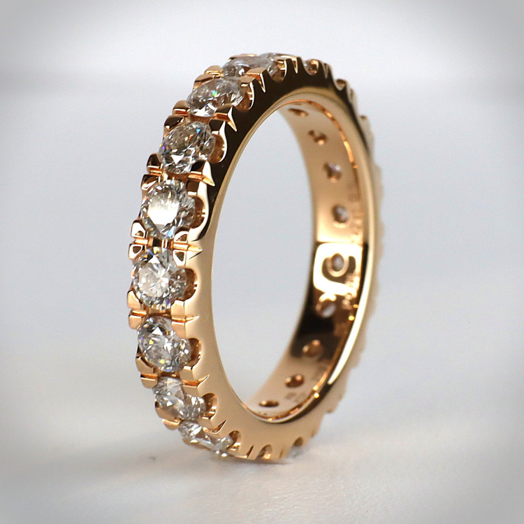 Jochen Pohl JOCHEN POHL Ring 750/-RG Diamanten im Brillantschliff G IF 2,42 ct RW 54,5 - Bild 2 