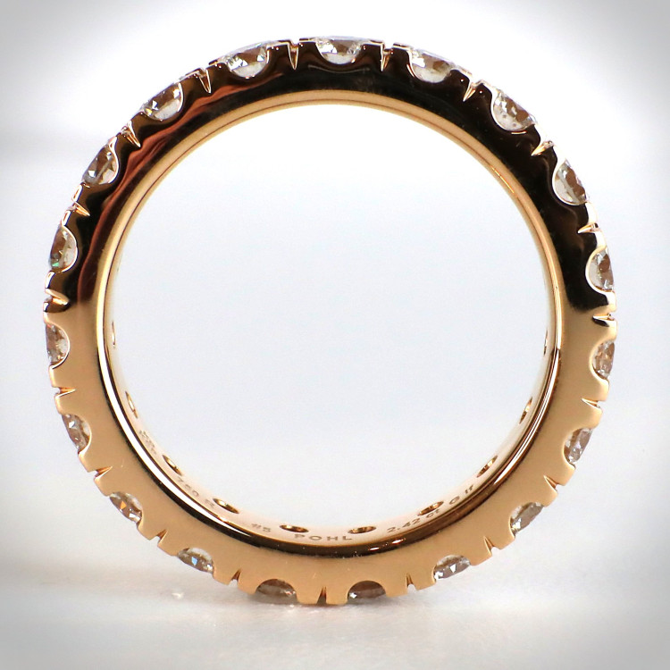 Jochen Pohl JOCHEN POHL Ring 750/-RG Diamanten im Brillantschliff G IF 2,42 ct RW 54,5 - Bild 3 