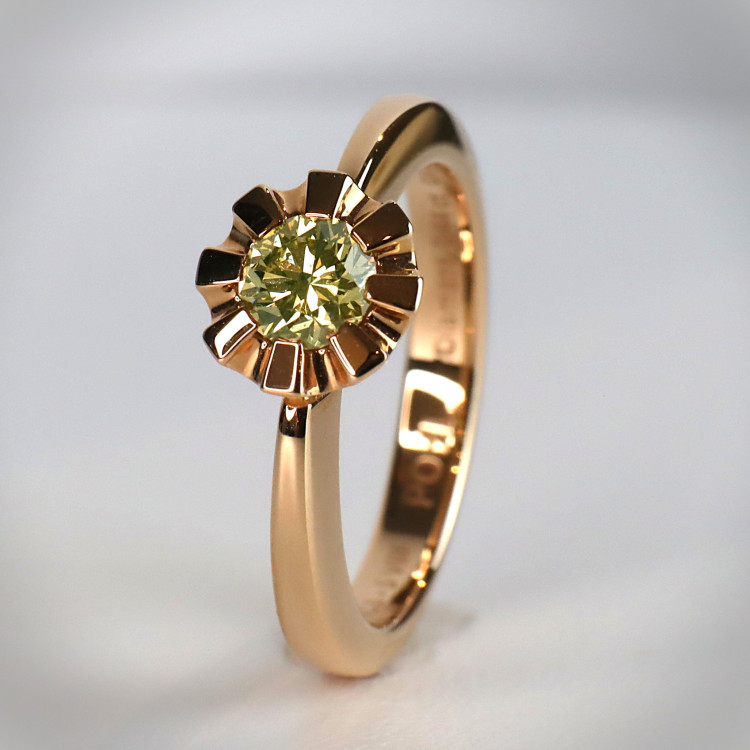 Ringe,  Jochen Pohl JOCHEN POHL Ring 750/- RG 0,44 ct RW 54,5 