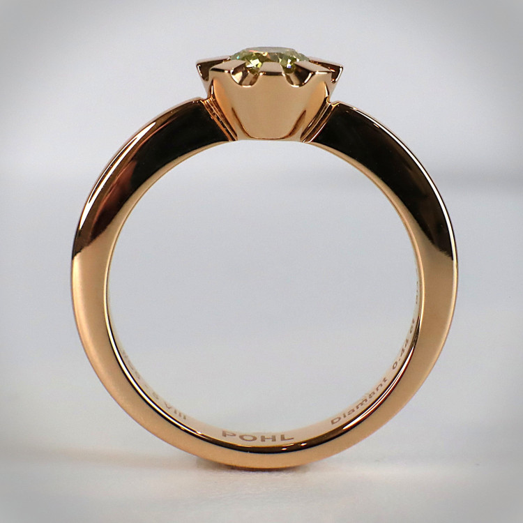 Jochen Pohl JOCHEN POHL Ring 750/- RG 0,44 ct RW 54,5 - Bild 3 