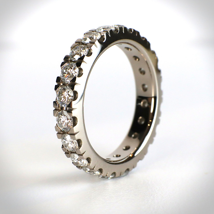 Jochen Pohl JOCHEN POHL Ring 750/-WG Diamanten im Brillantschliff G IF 2,51 ct RW 57,5 - Bild 2 