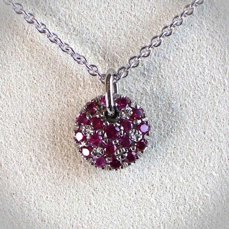 Jochen Pohl JOCHEN POHL Kette 750/- Rubin 0,41 ct - Bild 2 