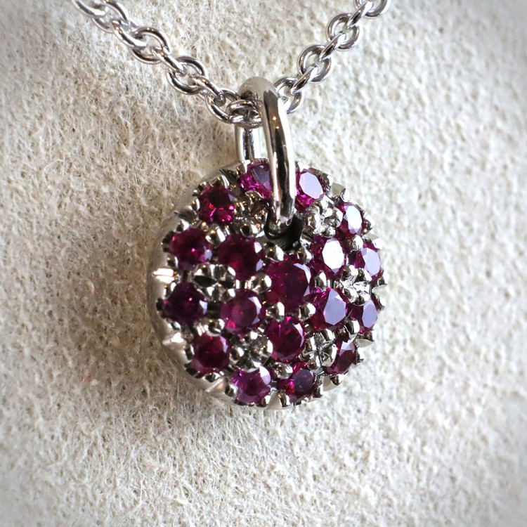 Jochen Pohl JOCHEN POHL Kette 750/- Rubin 0,41 ct - Bild 3 