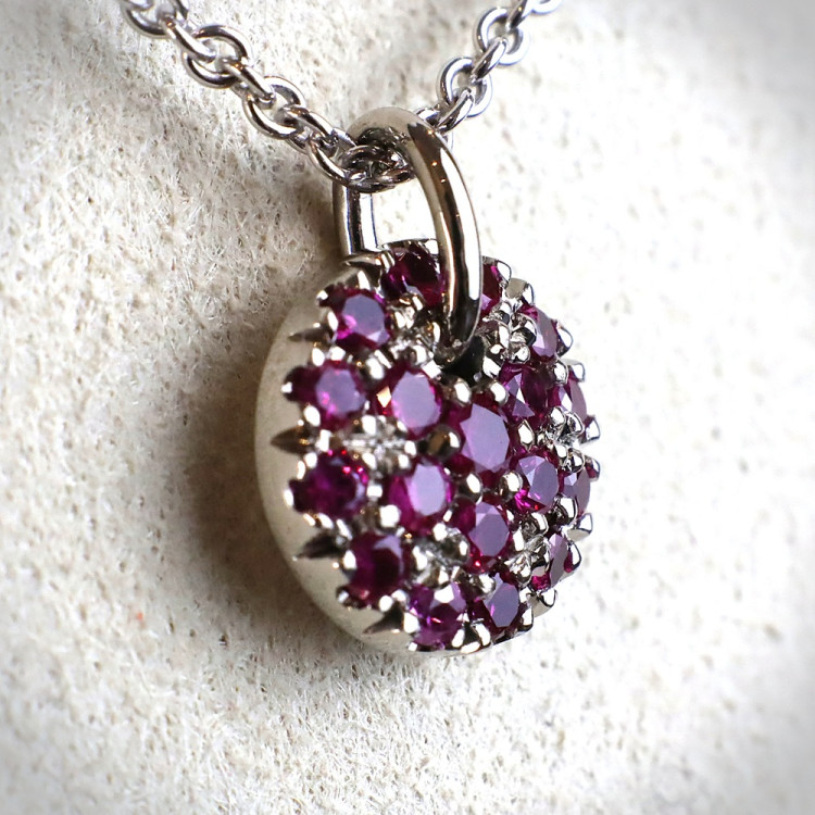 Jochen Pohl JOCHEN POHL Kette 750/- Rubin 0,41 ct - Bild 4 