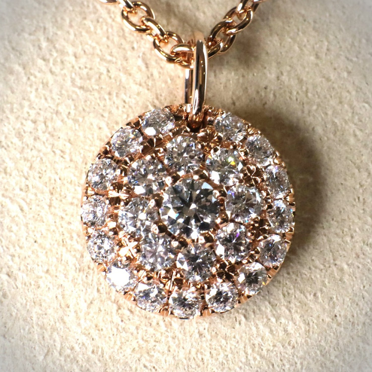 Jochen Pohl JOCHEN POHL Kette 750/-RG Diamanten im Brillantschliff G IF 1,40ct - Bild 3 