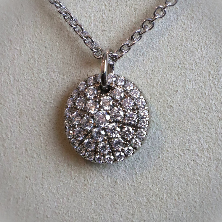 Jochen Pohl JOCHEN POHL Kette 750/-WG Diamanten im Brillantschliff G IF 1,39 ct - Bild 4 