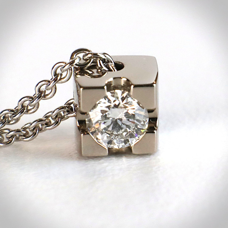 Jochen Pohl JOCHEN POHL Kette 750/-WG D VVS 0,33 ct - Bild 3 