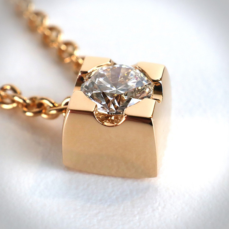 Jochen Pohl JOCHEN POHL Kette 750/-RG Diamant im Brillantschliff D VVS1 - Bild 4 