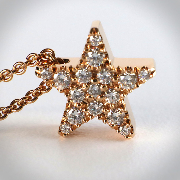 Jochen Pohl JOCHEN POHL Kette 750/- RG Diamanten im Brillantschliff G IF 0,37 ct - Bild 2 