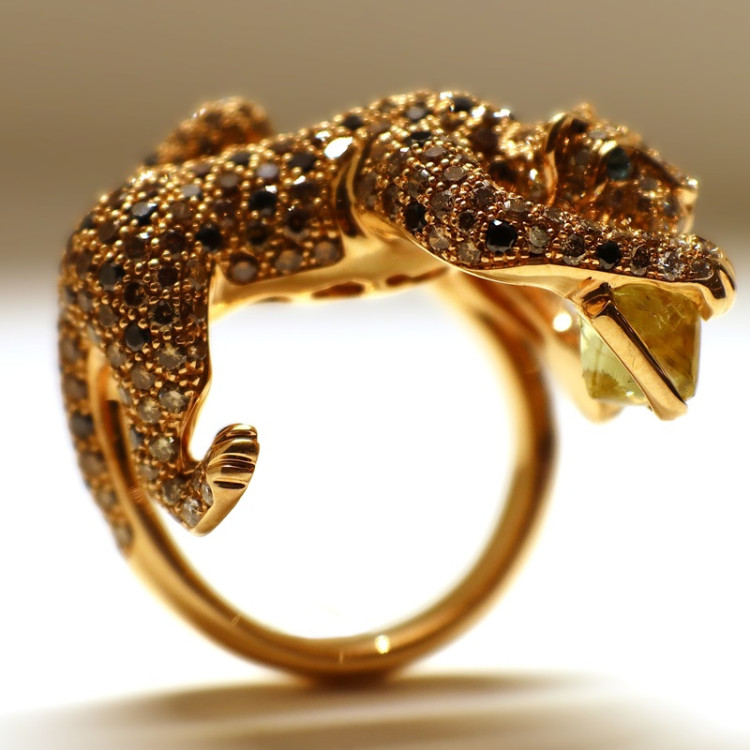 Ringe, Gelbgold,  Catherine Sauvage Ring 
