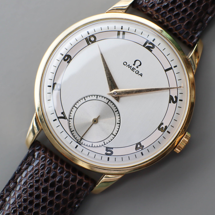 Omega Omega Klassik Vintage Gelbgold - Bild 3 