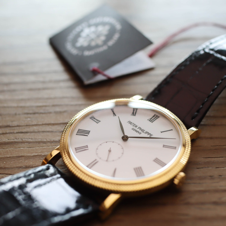 Patek Philippe Calatrava Gelbgold - Bild 3 