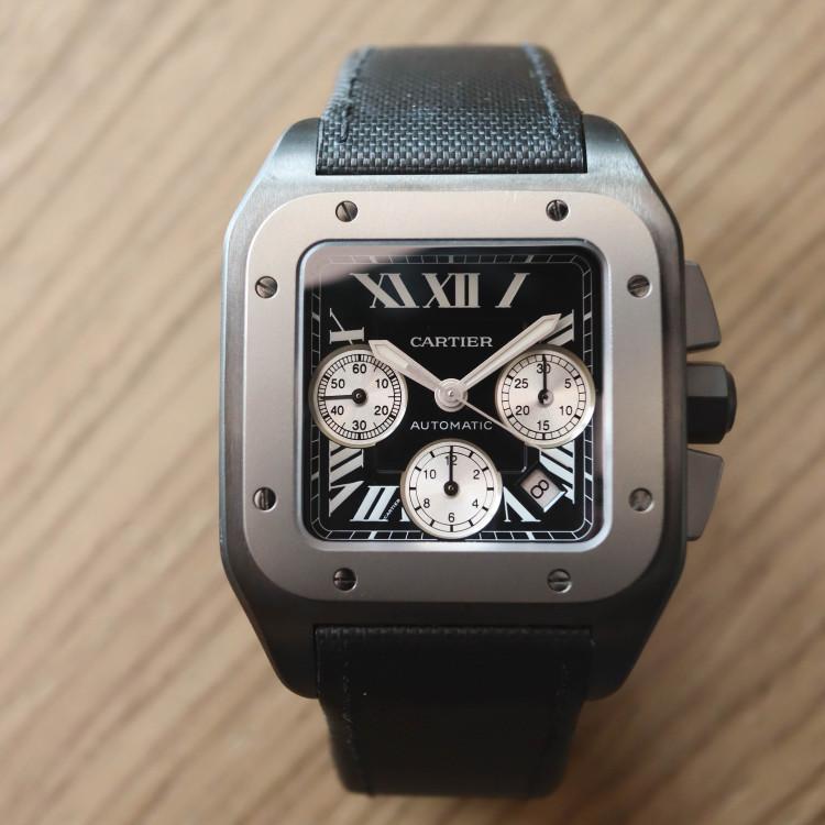 Cartier Santos 100 Chrono - Bild 3 
