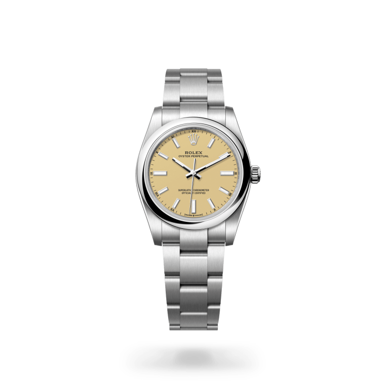 Rolex Oyster Perpetual 34 124200 Herrenuhr Bild 1
